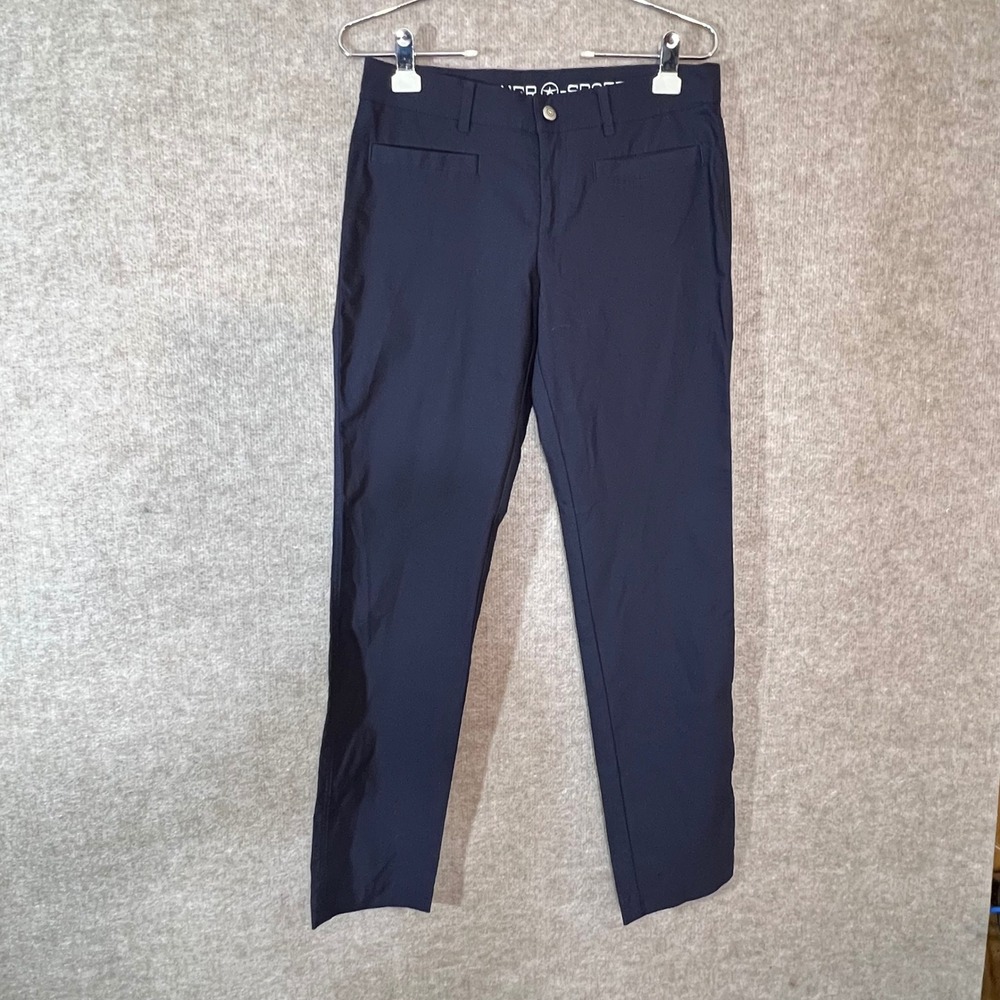 Bogner Sport Pants Womens 6 Navy Blue Stretch Zipper Pockets Gorpcore